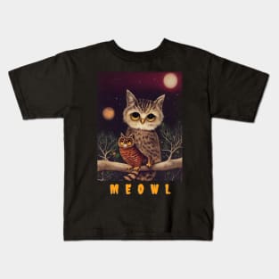 Meowl Kids T-Shirt